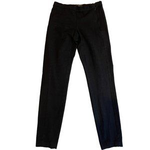 Banana Republic Women Sloan Pants V/700055010 Devon Side Zipper Black Size 6L
